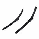 1 Pair 26" & 18" Flexible Bracketless Windshield Wiper Blades OEM Easy Install