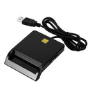 Standard DOD Military USB 2.0 SIM eID ID Bank CAC Smart Card Reader Writer