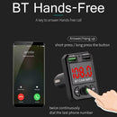 Handsfree Wireless Bluetooth V 4.1 Car Kit FM Transmitter MP3 Player USB Charger