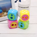 Plastic Dice Pencil Sharpener Cutter Stationery Kids School Office Handy HotS Bj