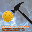 50PC Plastic Airflow Hollow Wiffle Practice Training Golf Balls Yellow New