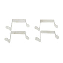 Set Of 2, Adjustable Over The Door 8 Hook Hanger Hat Handbag Clothes