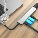 New Type-C to USB-C USB 3.0 Adapter Hub Dock Expansion for Macbook Pro