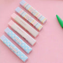 4Pcs Pencil Eraser Stationery Cute Rainbow Shape Eraser for kids Students Office