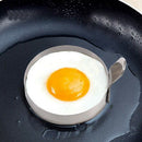 Egg-Shaped Ring,7.5.9 Cm Stainless Steel Oval Mold Cooking Non-Stick Pancak