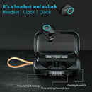 True Wireless Earbuds Bluetooth 5.1 Headphones with Wireless Charging Case