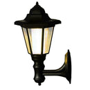 Outdoor Solar Power LED Wall Mounted Landscape Garden Lamp Light Warm White