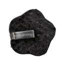 Soft Powder Puff Double-Sided Make Up Remover Towel Cleansing Puff (Black)