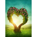 5D DIY Diamond Painting Kits Love Tree Full Round Drill Handicraft Home Art
