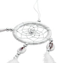 1pc Mini Dream Catcher Circular Net With feathers Wall Hanging Decoration O