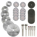 36PCS Rotary Cutting Wheels Tool Kit, Mini Diamond Cutting Wheel and HSS Ci U2Q6