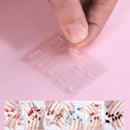 100pcs Double-side Adhesive Tips Transparent False Nails Tool Nail Glue T lj J!c