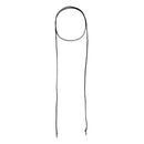 Punk Neck Strap Leather Wrap Choker Collar Rope Party Rivet Long Necklace