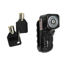 2x Antitheft Motorcycle Bike Scooter Wheel Disc Brake Alarm Lock with 2 Keys