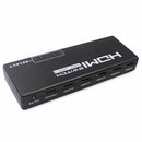 5 Port Hdmi Selector Splitter Switch Switcher 1080P Video Audio Converter F