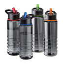 800ml Water Drink Bottle Hiking Hydration Running Cycling Flip Outdoor Sports 1X