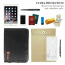 Fireproof Files Folder Accordion Document Bags 14.3x9.8 inch A4 Size 12 Poc S5O1