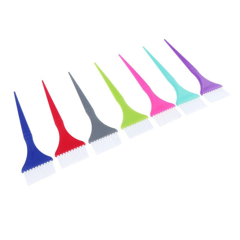 7pcs Salon Barber Hairdressing Hair Coloring Tool Dye Tinting Application Brush