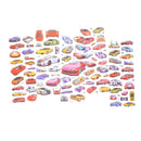 5 Sheets Mini Car Scrapbooking Stickers Bubble Puffy Stickers Reward Kids Toys Z