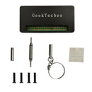 2X(Geekteches Ultra-Thin Aluminum Alloy Metal Cnc Enclosure Case for Raspbe