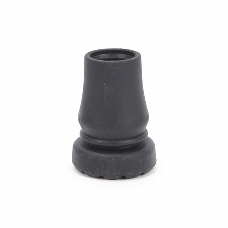 1X walking stick end tripod cane tip self standing rubber bob-slip end bottom Tw