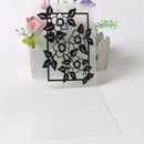 Plastic Cake Embossing Mold Template DIY Flower Cookie Fondant Decor Mould