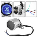Universal Motorcycle Digital LED Odometer Speedometer Tachometer Speed Gaug OZ