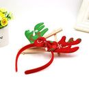 Xmas Reindeer Antler Feather Headband Party Supply Costumes Headwear Girl Props