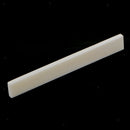 Replacement Set of 10 Ivory Uncut Cattle Bone 80mm Saddles for Guitar Parts