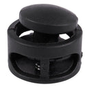 Backpack Luggage Gag: 6.5mm x 5mm, 2 holes, cord stopper ends 30 pcs