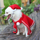 Teddy Dog Cloak Hat Dress Costume Set Christmas Funny Party Mantle Dress Up SN9F