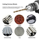 50Pcs Drillforce Tools M35 Cobalt Drill Bit Set,Hss-Co Drill Set 1-3Mm,For  D3G4