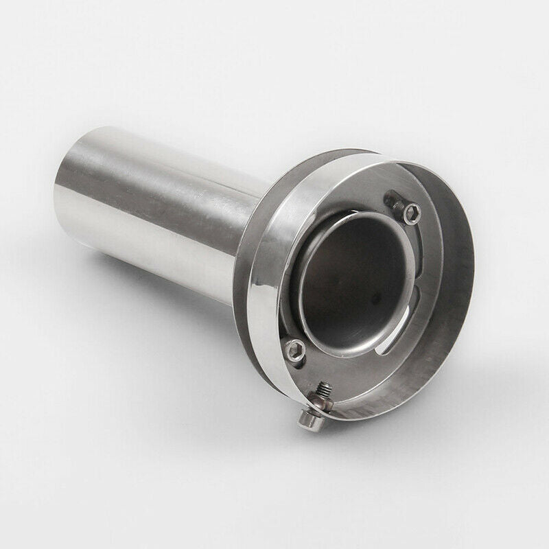 Silencer Exhaust Muffler Car Universal 3.5/4/4.5" Insert Adjustable Round Tip