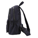 Women Large Capacity Lattice Backpack Preppy Nylon Shoulder School Bags