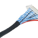 250mm with hooks LVDS Cable FIX S8 30P double 8bit for 17-21 LCD LVDS ca JR