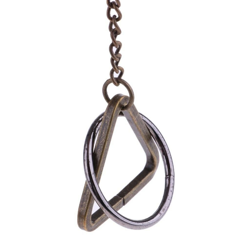 Free the Ring IQ Metal Wire Puzzle Brain Teaser Game Kids Educational Toys