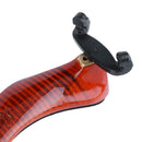 Adjustable Wood Rubber Violin Shoulder Rest Padded for 3/4 4/4 Size Violin