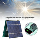 7W USB Solar Cells Panel Mobile Phone Power Bank Battery Charging Board A