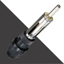 New 60mm Car Radio Audio Aerial Antenna Male Plug Adapter Handle Screw Connector