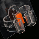 4pcs Clear Adhesive Broom Mop Holder Clip Anti-slip Cleaning Tool Holder