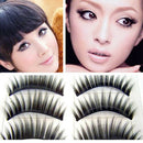 10 Pairs Pro False Eyelashes Black Eye Lashes Long Natural For Makeup Attractive