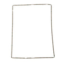 For iPad 2 Touch Screen Frame Bezel Support Mid Digitizer Replacement Black