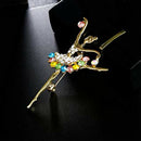 Fashion Rhinestone Flower Brooch Jewelery - Brooch for Wedding Evening Part Y1P4