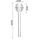 1pc Honey Stir Mixing Handle Jar Stirrer Practical Plastic Dipper Honey Stick AU