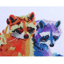5D DIY Special Shaped Diamond Painting Fox Cross Stitch Embroidery Mosaic