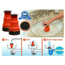 Manual Clog Cannon Air Powerful Toilet Bath Sink Plunger Drain Blaster Cle A