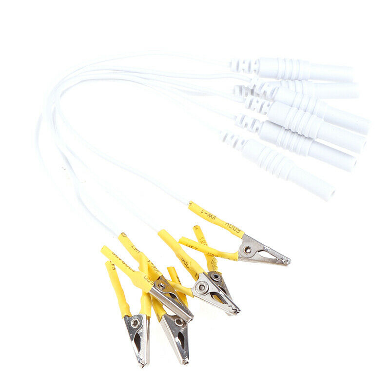 12Pcs/Set Alligator Clip Cable Electronic Acupuncture Treatment Instrument. FT