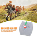 20L PVC Foldable Water Container Bags Outdoor Camping Water Carrier Bucket A