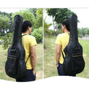 Waterproof 39'' Acoustic Guitars Case Double Shoulder Bags Backpack Hand Bag