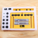 Handle Installation Measurement Tool Pull Jig and Pin Jig Shelf yellow